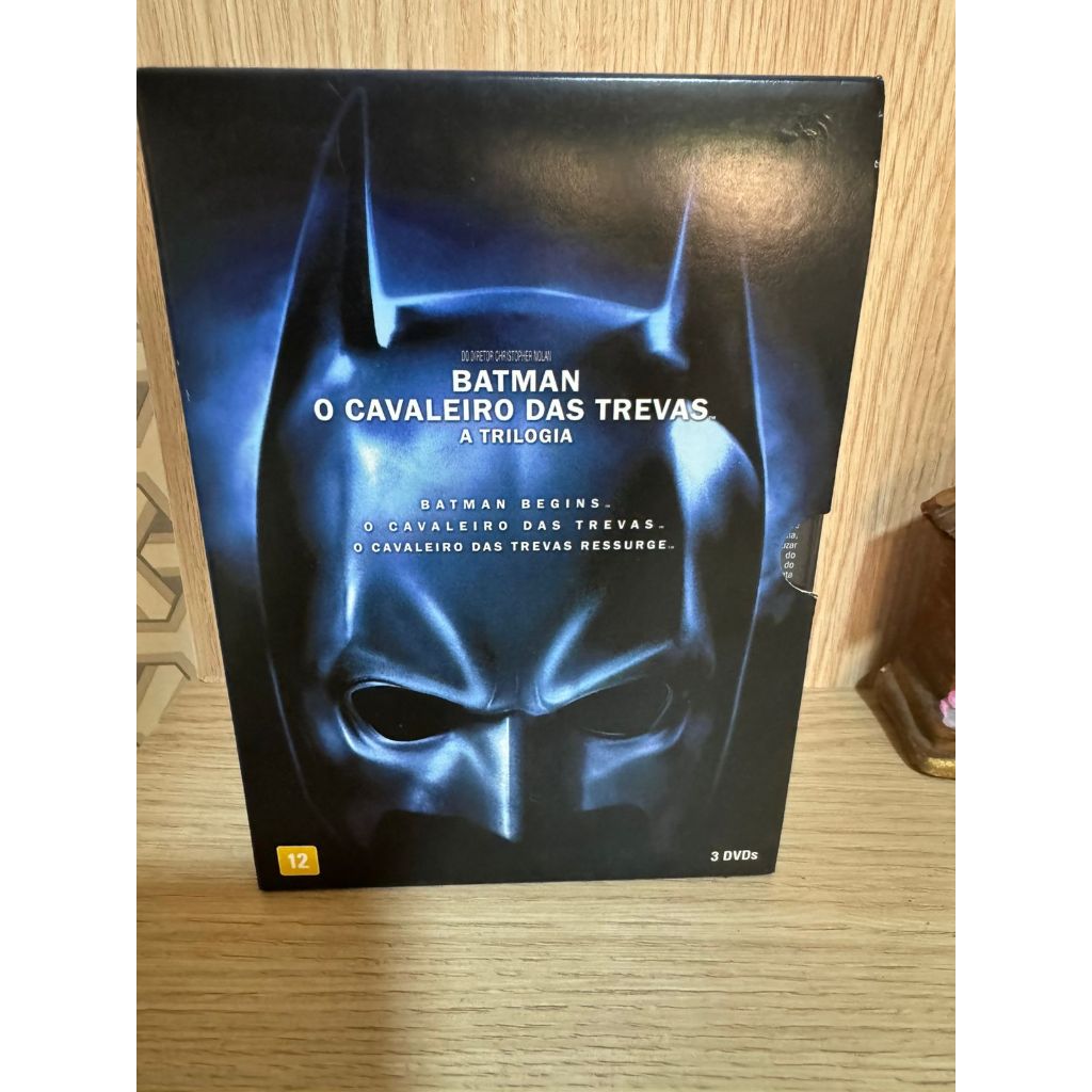 Batman Cavaleiro das Trevas Trilogia( DVD) | Shopee Brasil