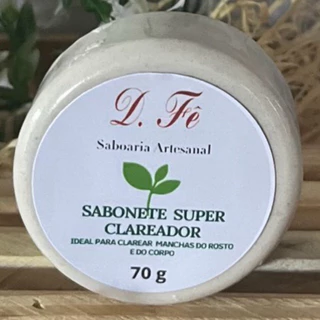 Sabonete Super Clareador de Dolomita e Argila Branca