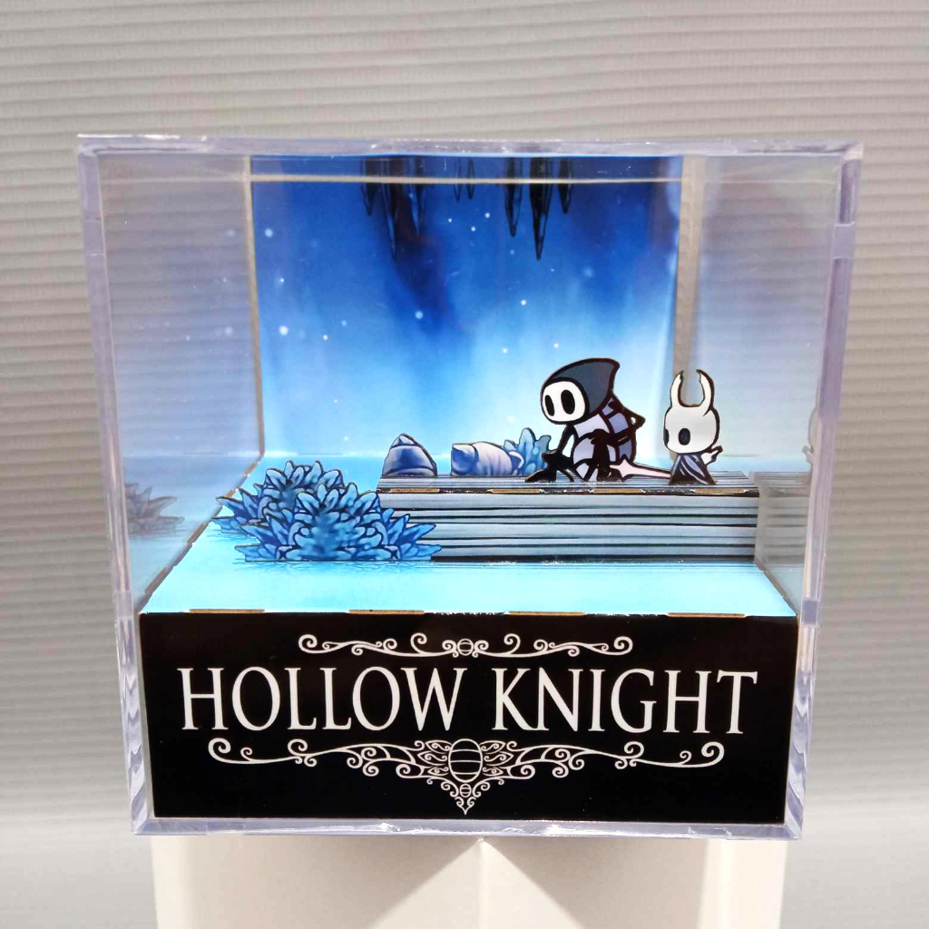 Cubo Diorama Hollow Knight Quirrel