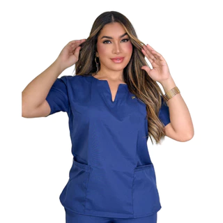 Conjunto Pijama Cirúrgico Oxford Scrub Roupa Hospitalar Uniforme Lava Fácil Direto da Fabrica