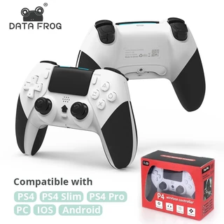Controle Data Frog T-29 Joystick Bluetooth Vídeo Game Console p/ PS4/PC/Steam