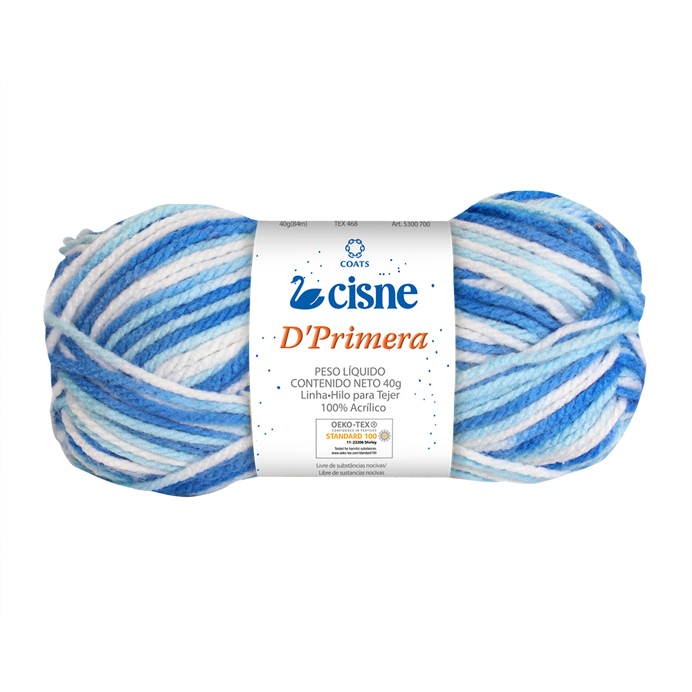 La Colorida Trico/Croche Cisne Dprimera Multicor Tex 468 Pct C/ 5