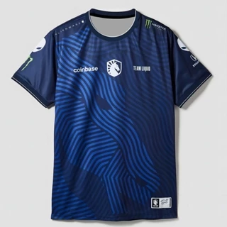 Uniforme Camiseta - Team Liquid 2024 - nome personalizado CS GO - VALORANT - LEAGUE OF LEGENDS