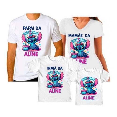 Camisetas personalizadas de stitch sale