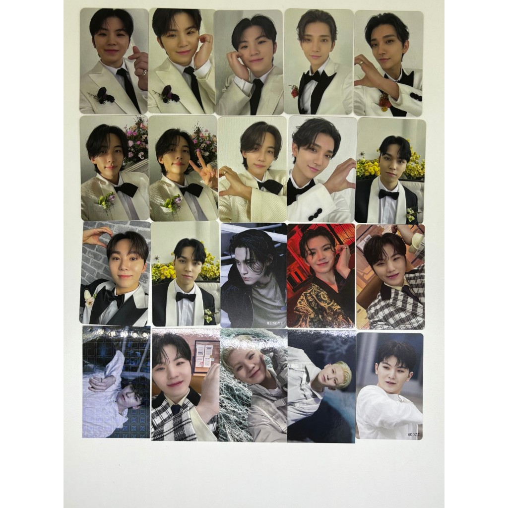 seventeen photocard 1 kpop original
