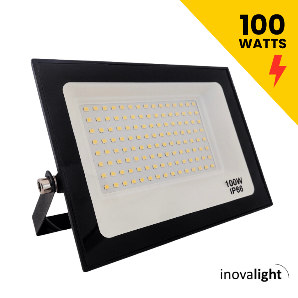 Refletor Holofote 100w Led Prova Dágua IP66 Branco Frio 6000K