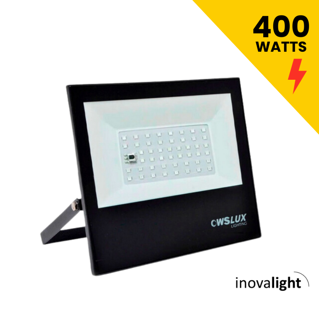 Refletor Led 400w Prova D'água Ip66 6500k Holofote Externo