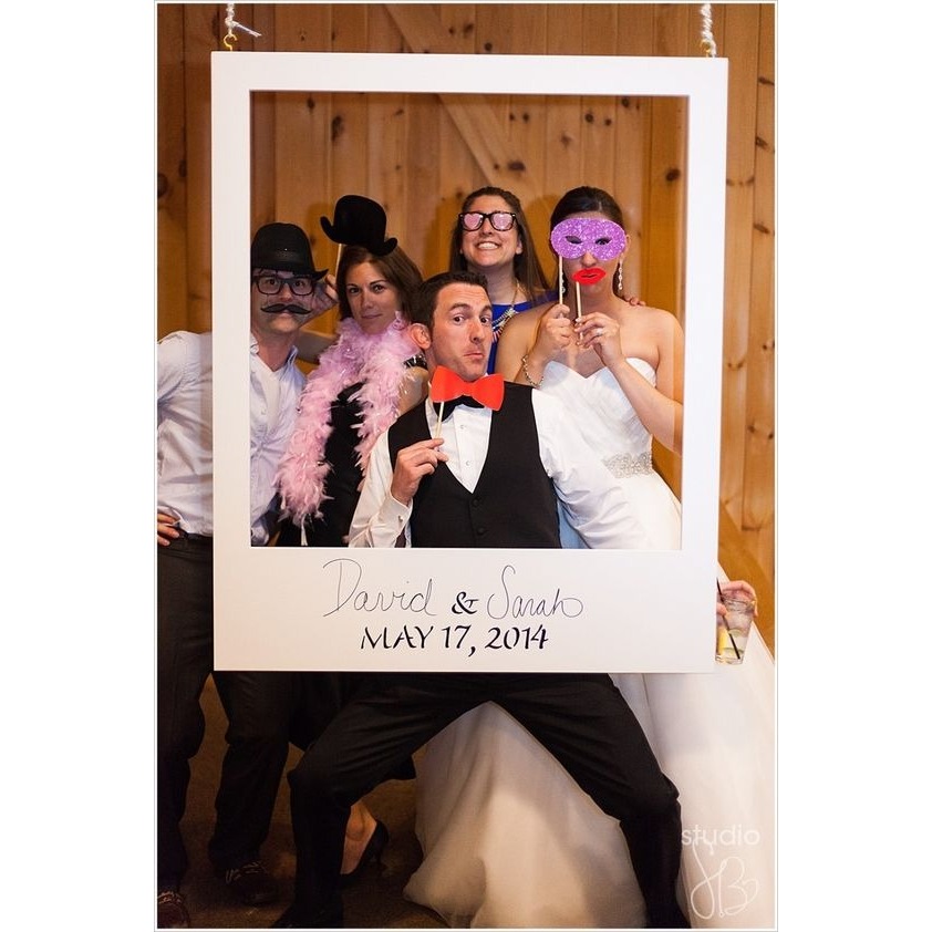 Placa Moldura para Festa de Casamento Personalizado Instagram Foto Evento Noivos Polaroide Aniversário Formatura