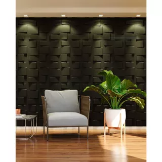 45 Placas 3d Adesivas - Decoração de parede - Tokyo - 30x30