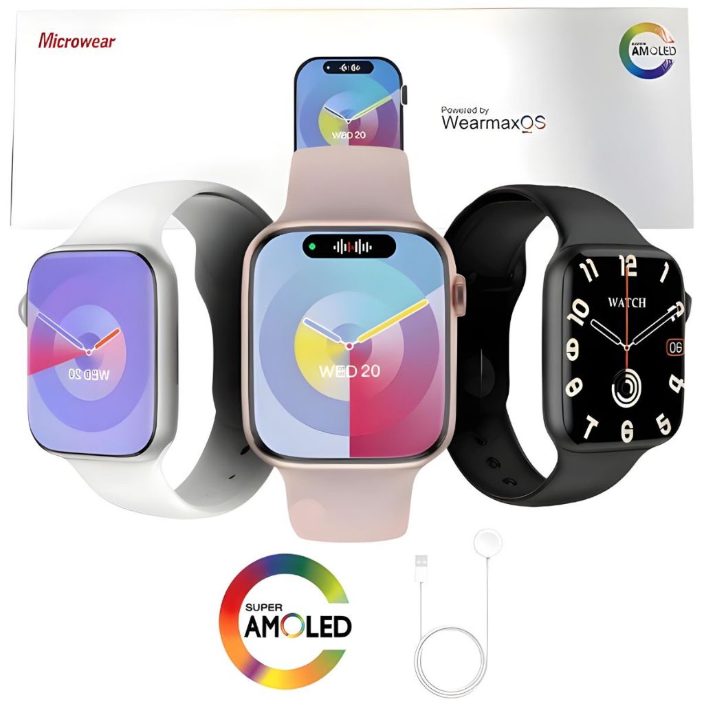 Relógio Smartwatch W99+ Plus Serie 10 Amoled Chat GPT 45mm Ilha