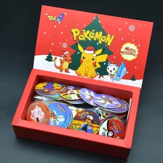Tazos Pokemon Elma Chips anos 2000 1ª Edição Coleção com 160 tazos Nostalgia garantida