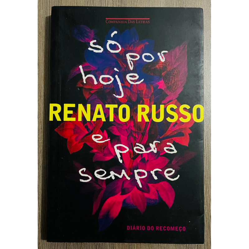 Livro: Só por Hoje e Para Sempre - Renato Russo | Shopee Brasil