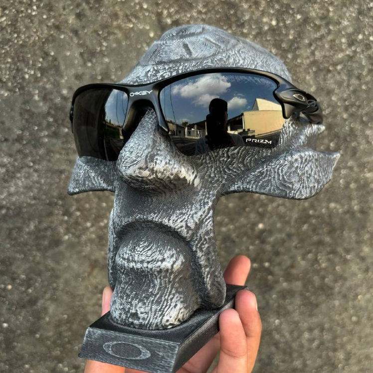 Óculos masculino ciclismo/corrida Flack 2.0 branca lente prata polarizada