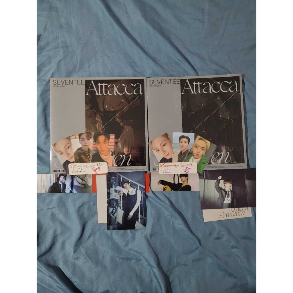 SEVENTEEN ÁLBUM ATTACCA COM PHOTOCARD (LEIA A DESCRIÇÃO) | Shopee Brasil