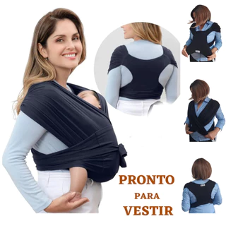 Sling De Vestir Algodão Pronto Para Uso Carregador Canguru