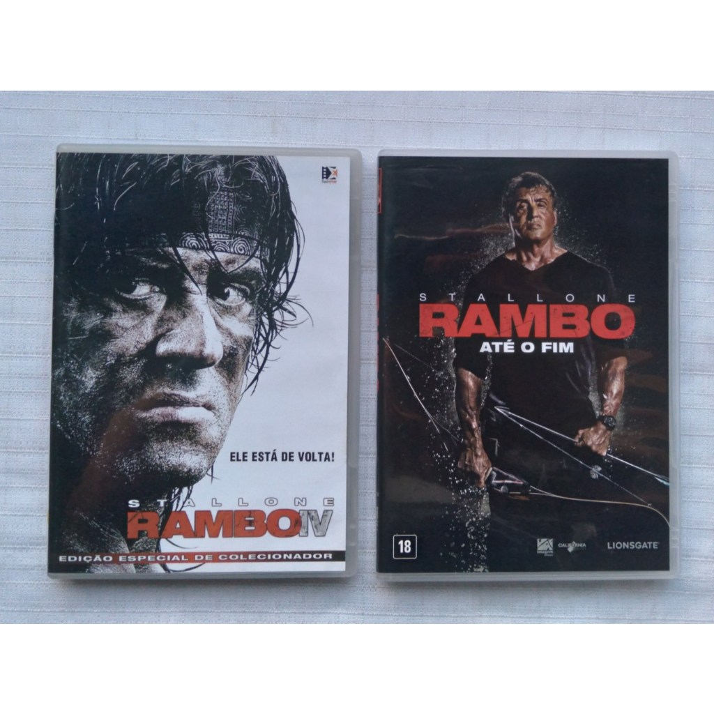 Dvd Rambo - Coleção Completa (original) | Shopee Brasil