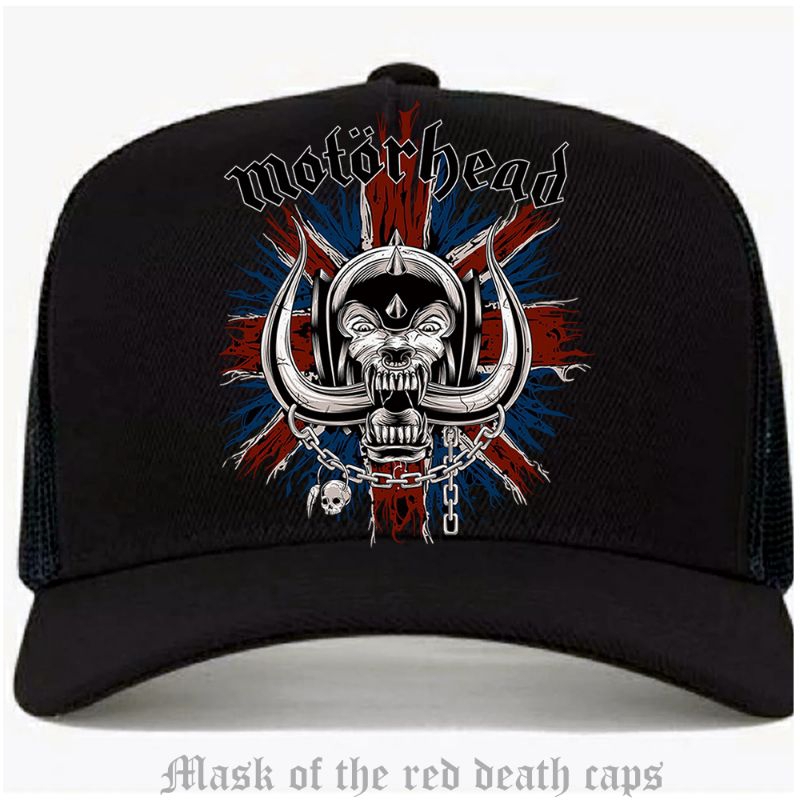 Boné Motorhead novo importado Hard Rock Heavy Metal NWOBHM Rock n Roll