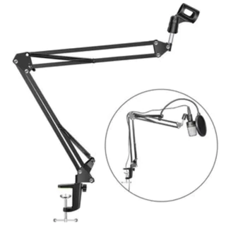 braço articulador para microfone