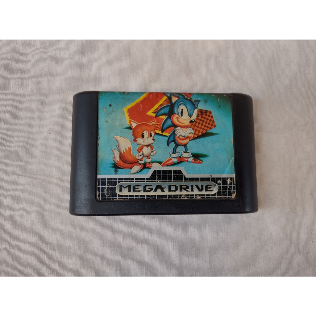 Sonic 2 - Cartucho Original Para Mega Drive | Shopee Brasil