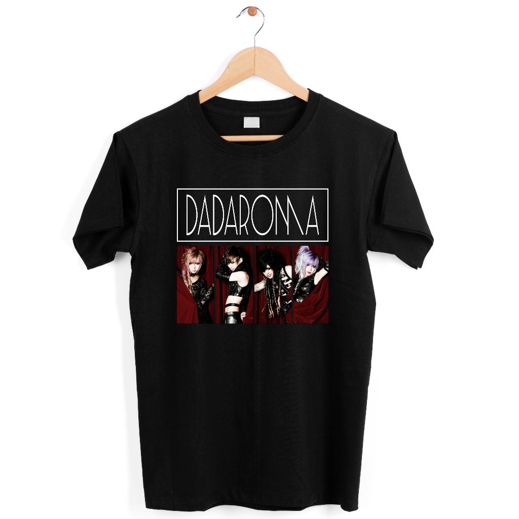 Camiseta Dadaroma Banda Visual Kei JRock Metal 100% Algodão