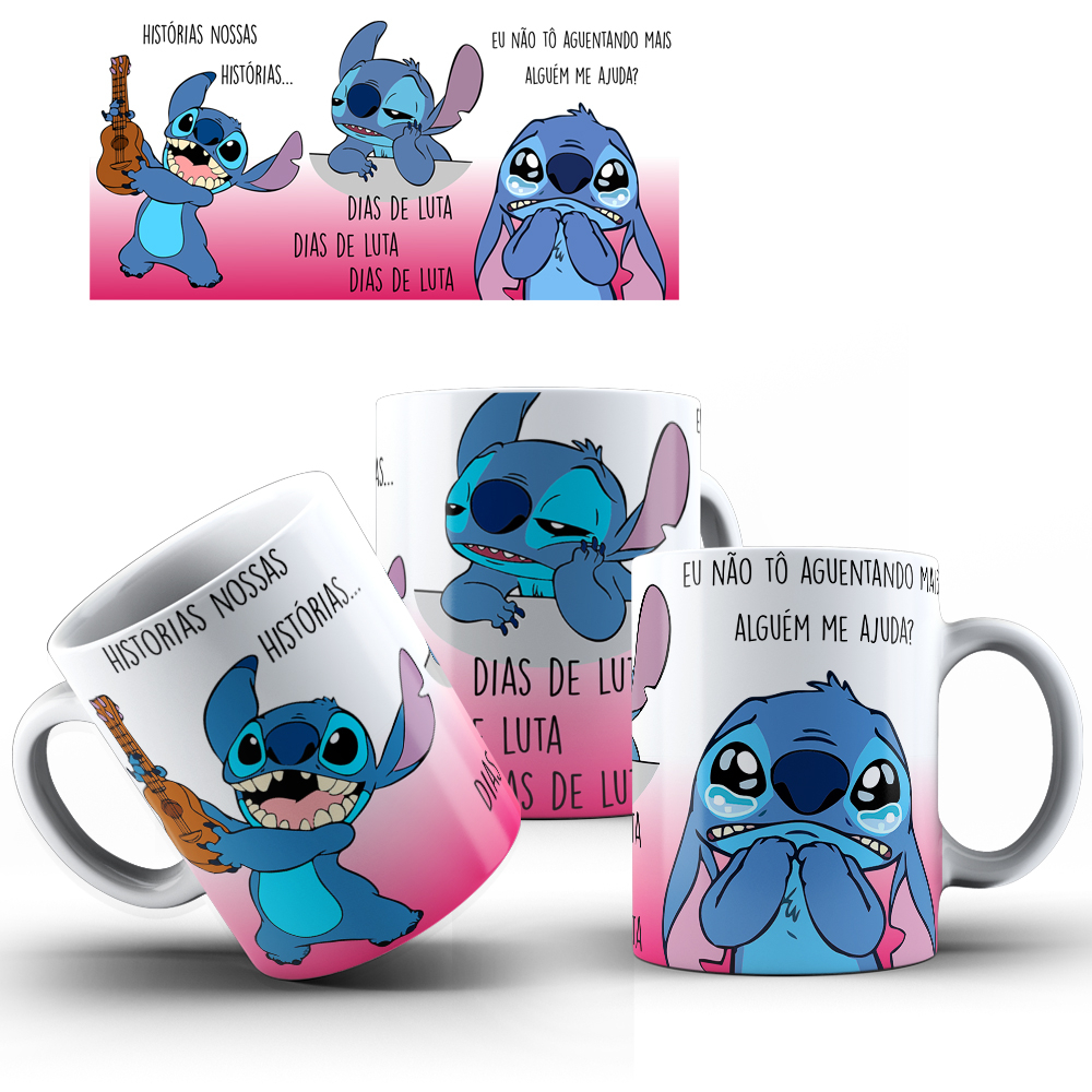 Caneca Lilo Stitch Vida Adulta Modelos Shopee Brasil