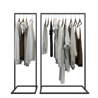 Conjunto Arara Industrial para Exposição de Roupas