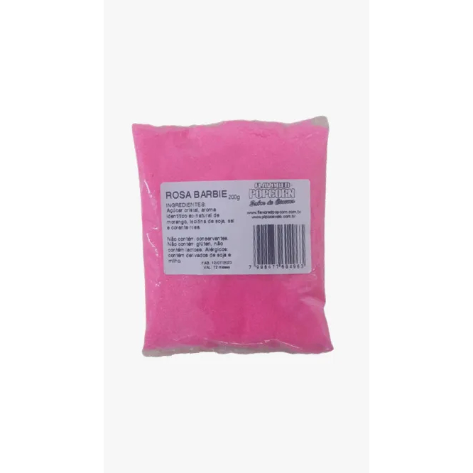 Caramelo para Pipoca Doce - Rosa Barbie 200g