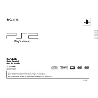 PS2 Scph 90001 Manual de Instruções
