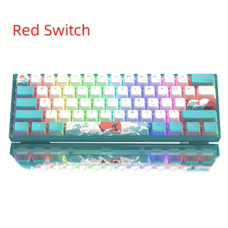 Teclado mecanico Womier 60% RGB Gamer PC