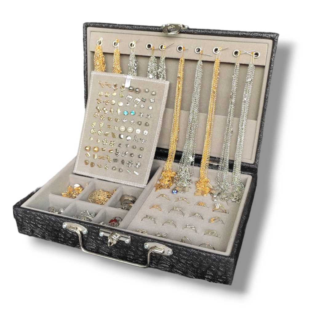 Semi Joia Até 30 peças peças BANHADAS EM OURO E PRATA Melhor Variedade da Internet