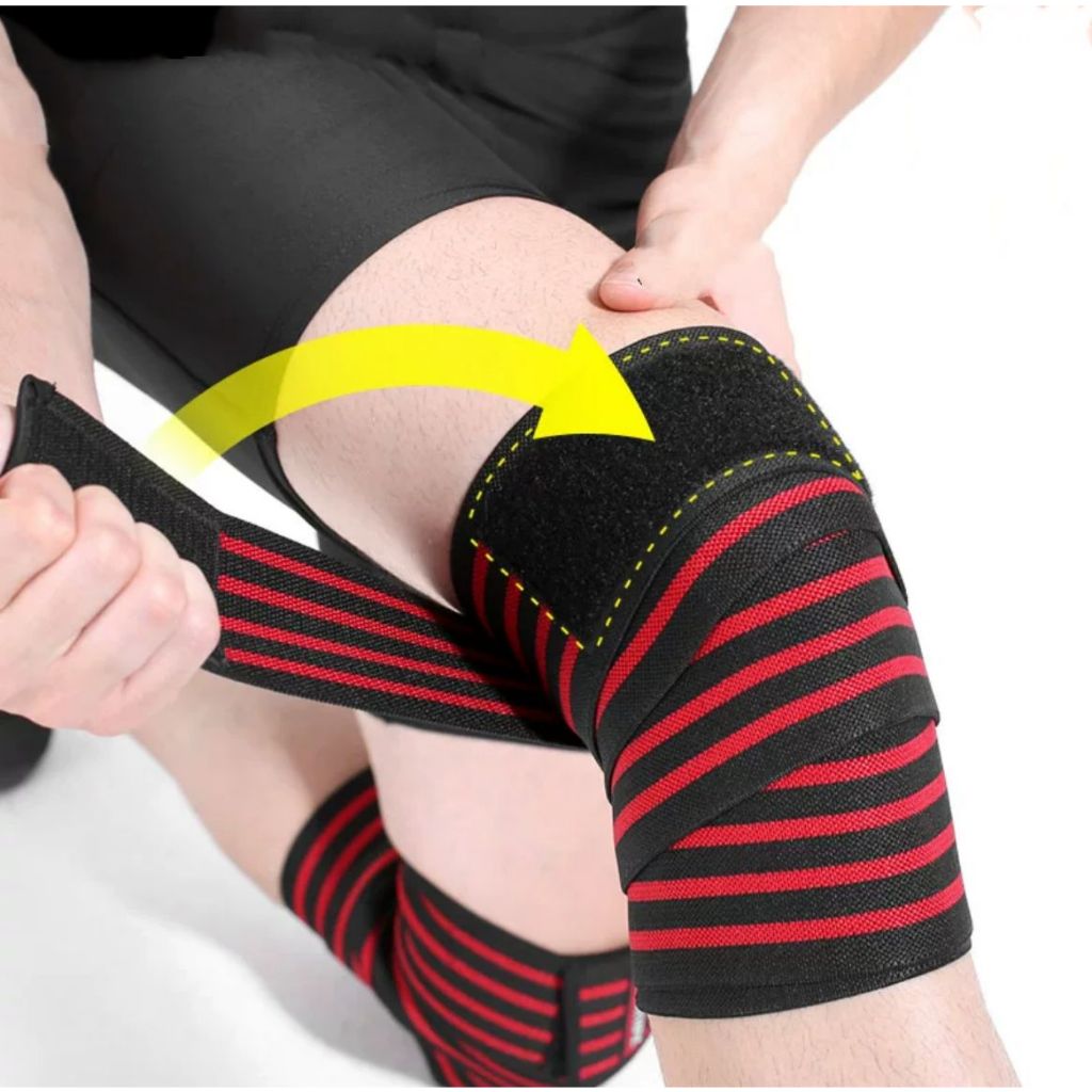 Joelheira De Protetora Elastano e Nylon Regulavel , Material Respiravel , Para Esporte 7367