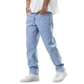 Calça Jeans Masculina Balão Corte Reto Premium Larga estilo Baggy Bag