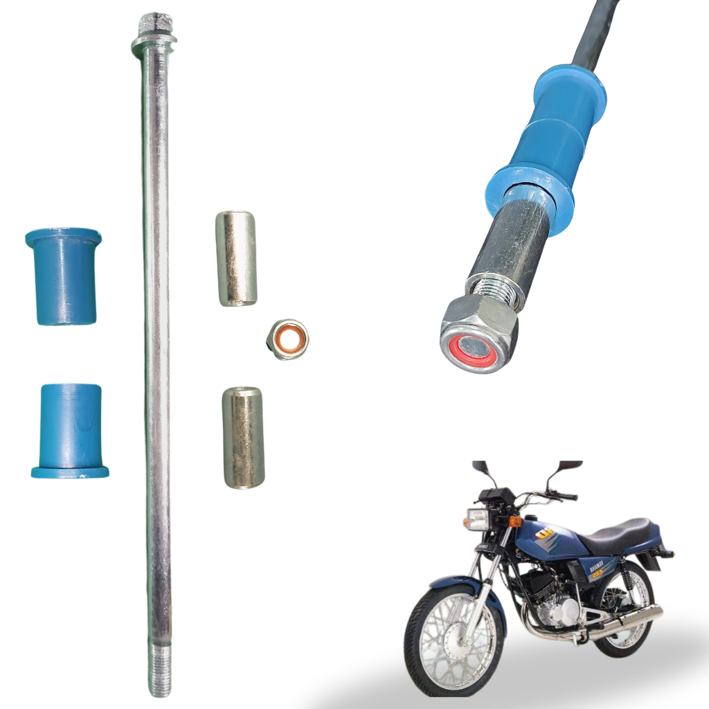 Eixo Balança Com Buchas De Aço Yamaha Rdz 125 / 135 Bsc Metal