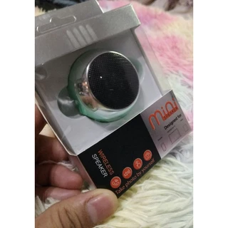 Caixa de som Mini Speaker de metal Bluetooth portátil Recarregável