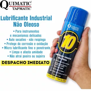 Quimatic 10 Lubrificante Industrial Aerossol 300 ml