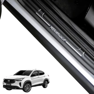 Soleiras Super Protetoras Fiat Fastback 2023 2024 Acessórios para Carro
