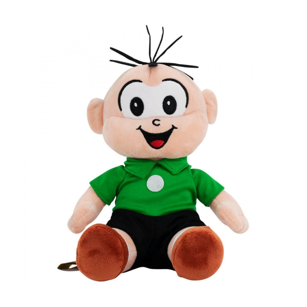 Boneco Do Cebolinha Pelúcia Sentado 20 Cm - Turma Da Mônica | Shopee Brasil