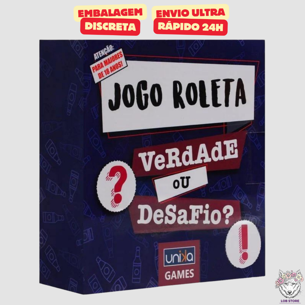 Jogo Verdade ou Desafio Diversão Amigos Casal - Unika Games | Shopee Brasil