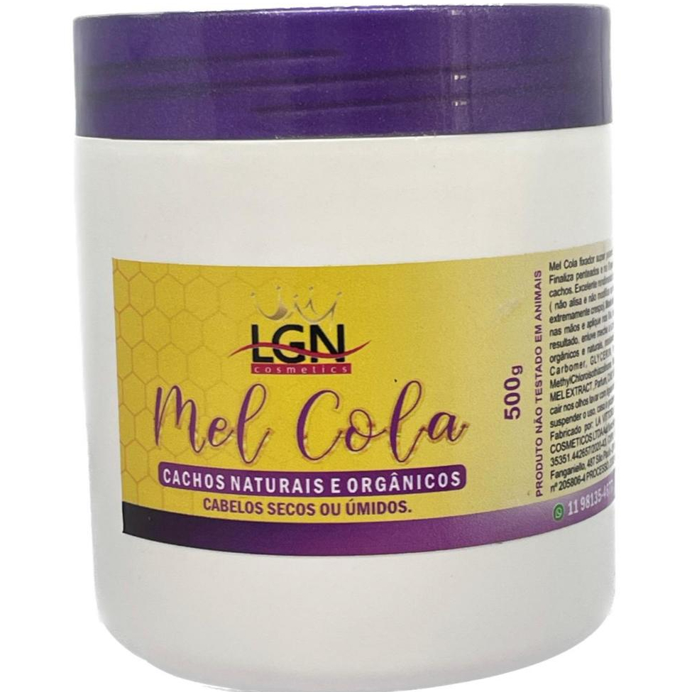 Mel cola cachos naturais e orgânicos 500g - LGN Cosmetics