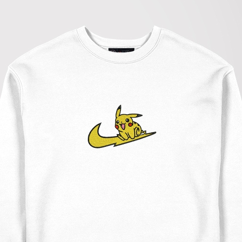 Moletom NlKE "PIKACHU" BORDADO - Crewneck