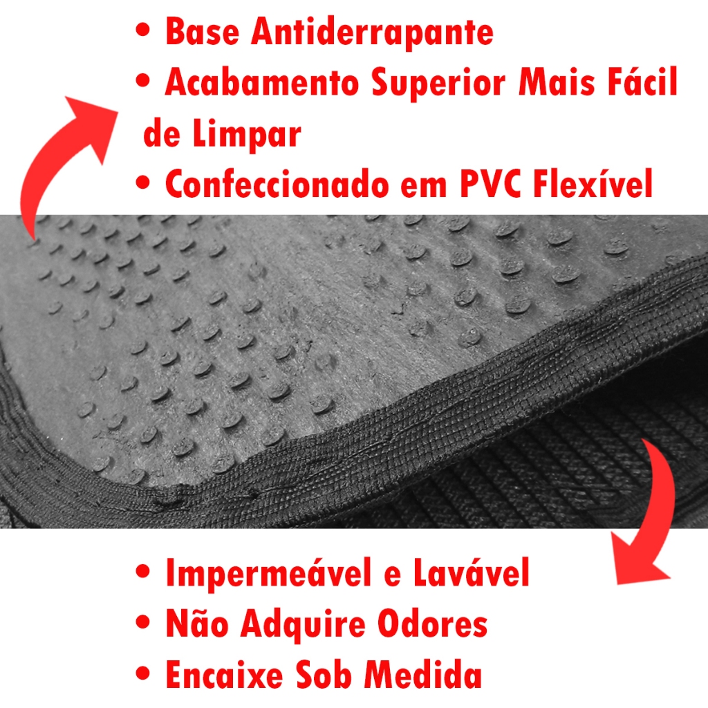 Tapete PVC Onix Plus Traseiro Interiço 2021 2022 2023 2024 (01PÇS ...