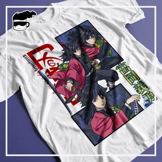 Camiseta Tomioka Pilar da Água Unissex Camisa Anime Demon Slayer
