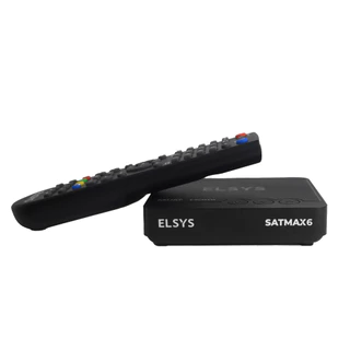 Novo Receptor Satmax 6 100% Digital Via Satelite - Elsys