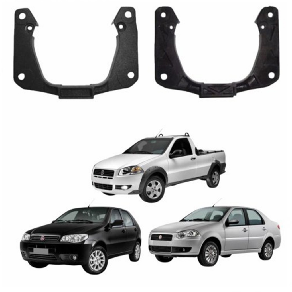 Suporte Ferradura Farol Milha Palio Siena Strada G3 E G4