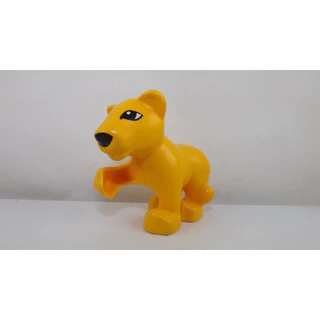 Minifigura Gato Coleção Lego Duplo Semi Novo DJota