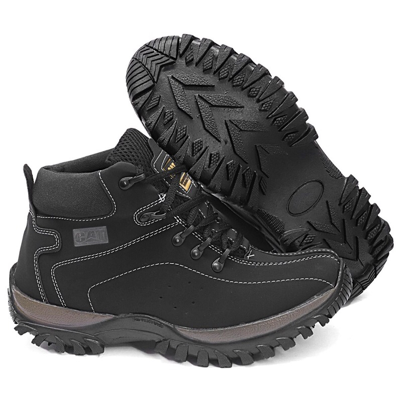 Bota Coturno Masculina Segurança Confortável Air Soft Resistente Leve ...