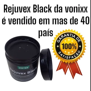 Revitalizador Vonixx Vintex , De Plásticos 400g Rejuvex Black + Aplicador de Produto