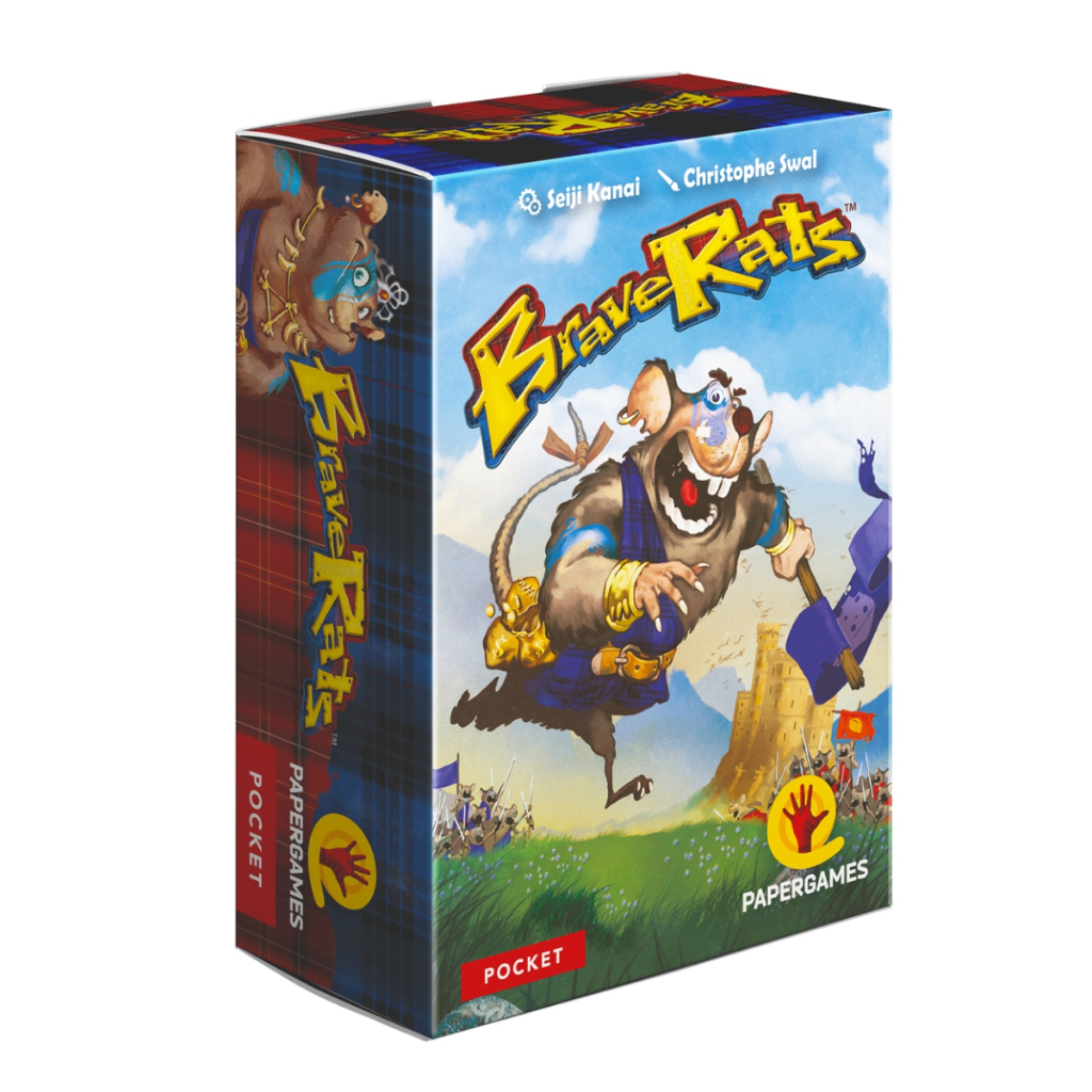 Jogo De Cartas Pocket Brave Rats Papergames Original