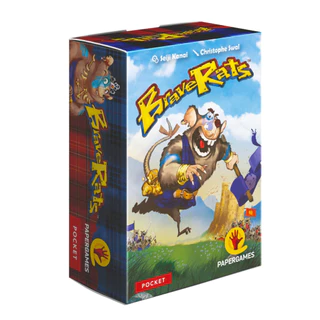 Jogo De Cartas Pocket Brave Rats Papergames Original