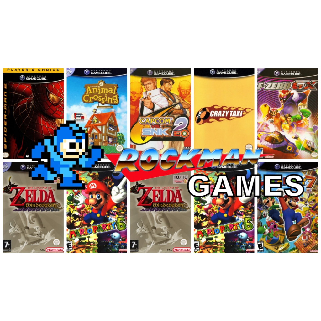 Kit 3 Jogos Patchs Gamecube A Sua Escolha | Shopee Brasil